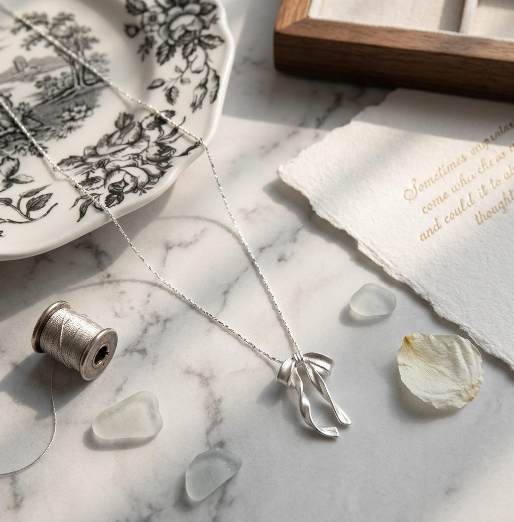 Women Butterfly Sweet Lady Ribbon Jewelry